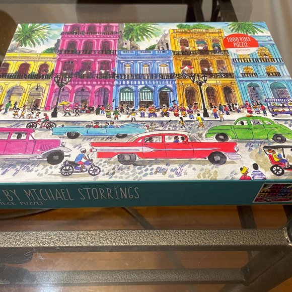 Michael Storrings Other - Michael Storrings Puzzle CUBA 1000 pieces